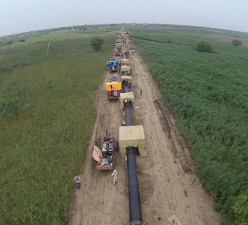Pipeline Construction, SSGC HQ-3 to Lundo